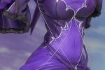 A multi-angle view of FGO's Skahaskardi figure