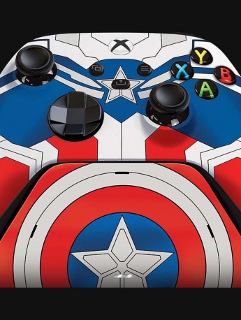 雷蛇美国队长主题XBOX手柄图片