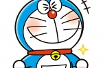 哆啦a梦角色简笔画手机壁纸
