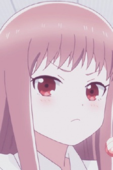 The wasted daily life of a high school girl. Self-portrait of Sakui Momoi.