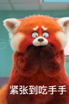 Cute red panda emoticon pack