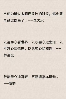 中高考锦上添花的好句摘抄图片