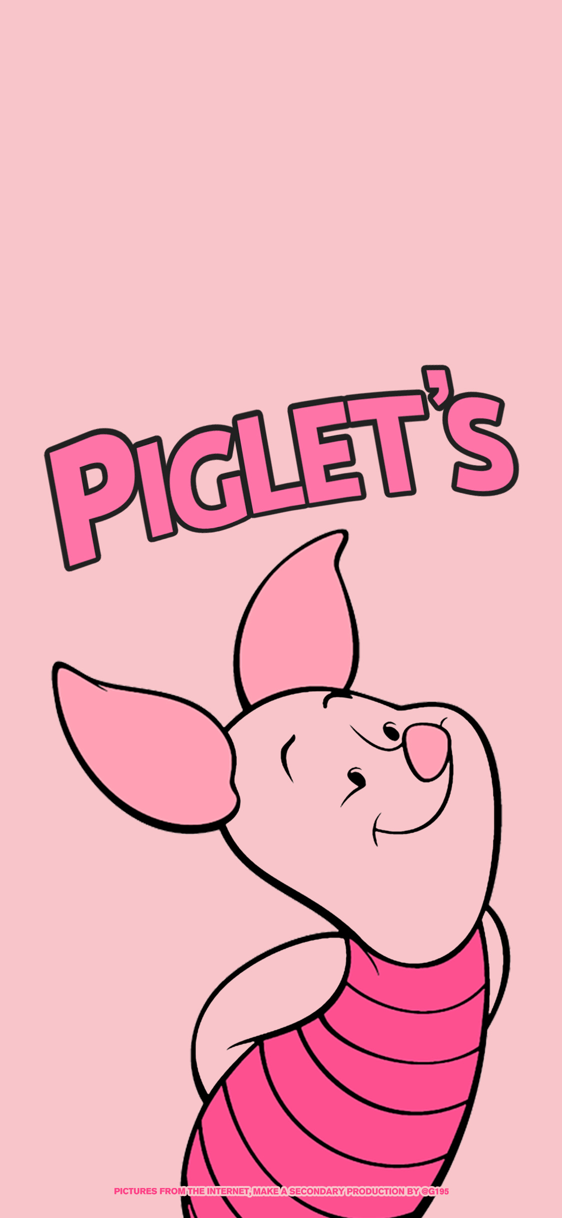 粉红小猪皮杰卡通手机壁纸