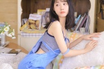 Sexy overalls beauty sexy suspenders low-cut charming photo