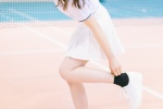 Tennis girl vitality sexy uniform photo