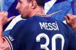 Messi wearing No. 30 jersey HD photos