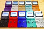 GBASP game console physical picture