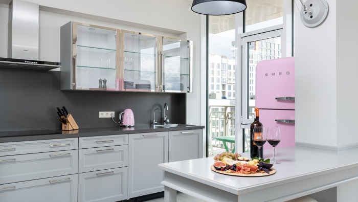 Modern minimalist kitchen design pictures desktop wallpaper