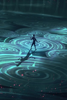 异域魔幻场景艺术插画手机壁纸