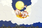 Mousse Mousse Akita Jun Oil Exploded Jiding Mid-Autumn Festival Wallpaper