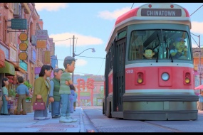 青春变形记有轨电车电脑壁纸