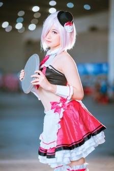 瑪修·基列萊特cos美女白絲美腿寫真