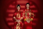 Women's volleyball team Zhang Changning's sweet wedding photos