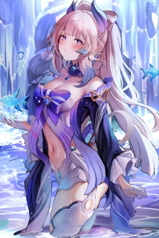 原神珊瑚宫心海唯美手机壁纸