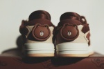 Partial details of the Li-Ning co-branded Brown Bear