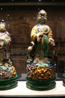 福祿壽琉璃三星建築構件細節圖