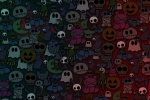 Halloween ghost material pictures HD mobile wallpaper
