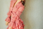 Gulinaza's sweet red plaid spring photo