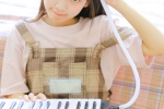 Electronic piano beauty sweet literary private photo
