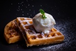 Sweet and delicious waffles pictures desktop wallpaper