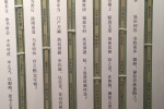 Detailed high-definition picture of Qin bamboo slips in Yunmengsuihudi