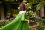 Chen Duling sexy photo in green dress