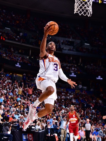 Chris Paul slam dunk mobile wallpaper