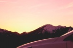 Beautiful sunset sky scenery mobile wallpaper