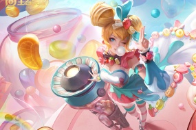 King of Glory Sun Shangxiang Fruit Sweetheart HD Desktop Wallpaper