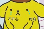 布丁狗不开心表情包