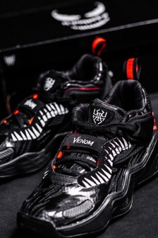 Partial details of adidas Marvel co-branded Venom series