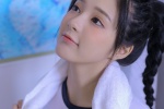 超漂亮的美女学生妹清新运动写真