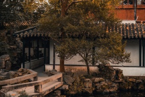 Suzhou Gardens Humble Administrator's Garden Tourism Scenery Computer Wallpaper