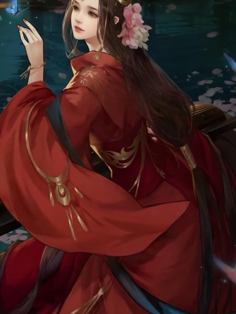 古風漂亮小姐姐手機壁紙