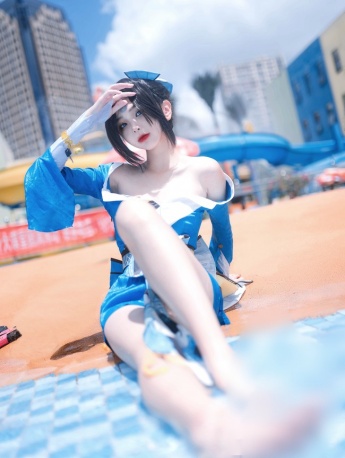 Sexy beauty Mai Shiranui cos photo