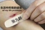 张九龄生活中所有的破事创口贴表情包