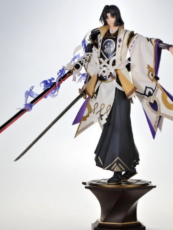 阴阳师鬼切霜风白槿手办细节图