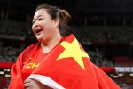 Wang Zheng women's hammer throw silver medal