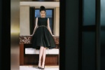 angelababy elegant little black dress photo