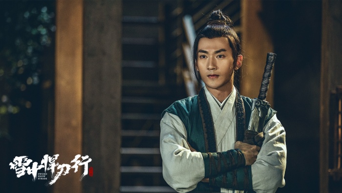 《Fighting Swordsmanship in the Snow》HD picture desktop wallpaper