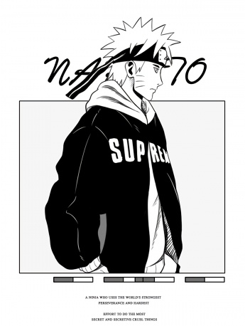 Naruto trendy illustration mobile wallpaper