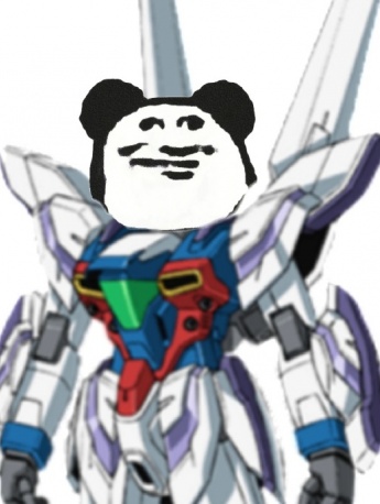 Mobile Suit Gundam Panda Head Avatar