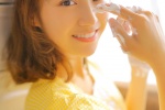 Beautiful Japanese photo of beauty in yellow dress
