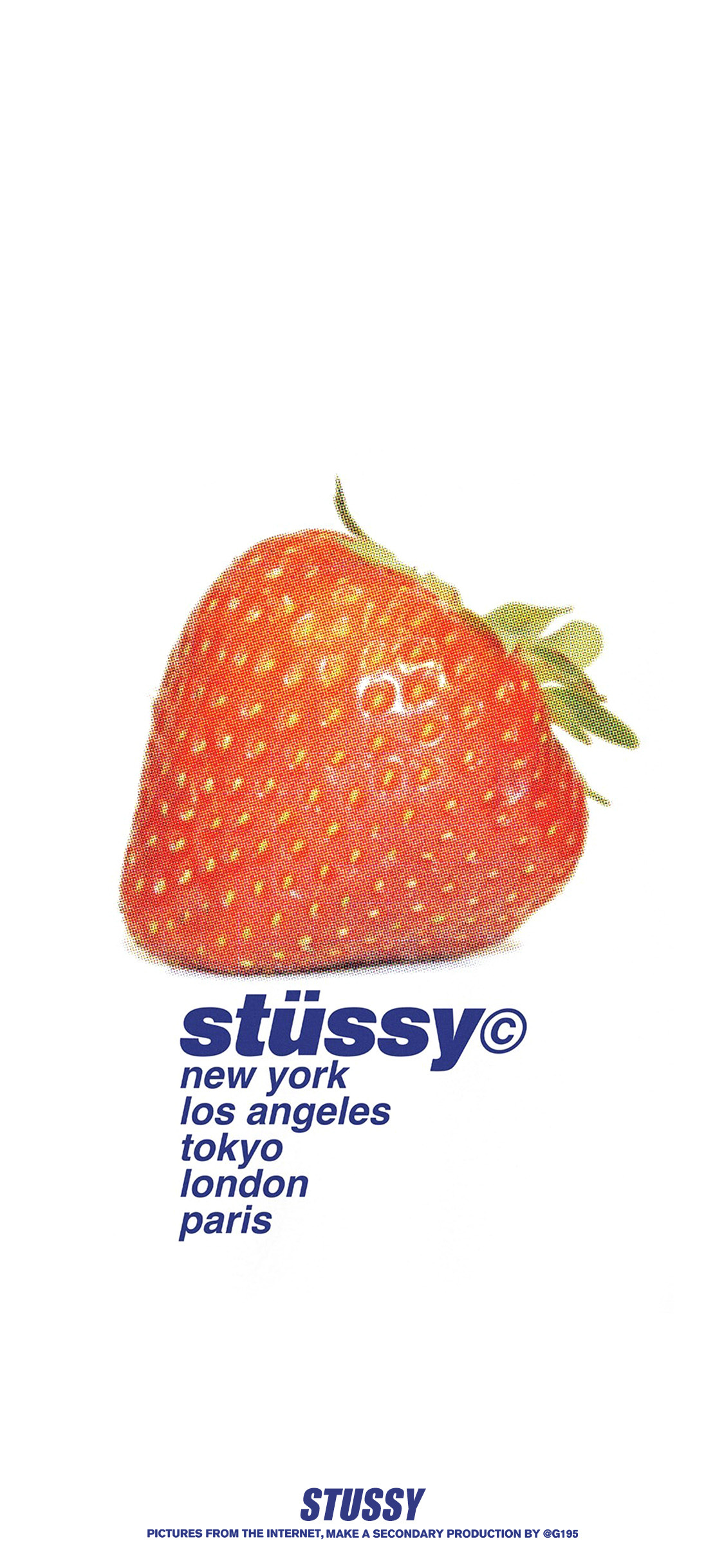 Stussy2022春夏主题手机壁纸