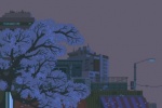像素风城市建筑壁纸