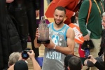 Stephen Curry 2022 All-Star AMVP Award Winner