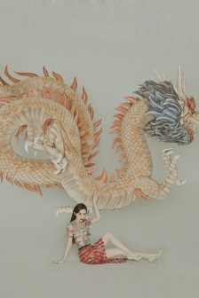 杨幂古韵国风性感杂志写真大片