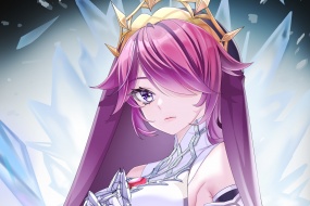 Genshin Impact Rosalia anime cartoon HD computer wallpaper