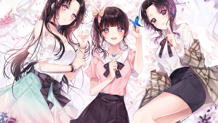 动漫鬼灭之刃蝴蝶忍壁纸图片