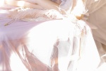 Photo pictures of charming and sexy beauties in white wedding dresses